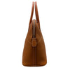 HERMES 愛馬仕 BOLIDE 31 EPSOM皮革 金棕色  銀扣
