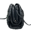 BOTTEGA VENETA 寶緹嘉 MINI POUCH 編織雲朵側背包 黑