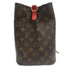 LOUIS VUITTON NÉONOÉ MM 水桶包  深棕色 帆布 金釦