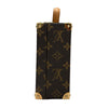 LOUIS VUITTON 路易威登 M92477 TAKASHI MURAKAMI 棕色經典老花 PVC 村上隆合作款 珠寶盒 化妝包 手提包