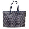 GOYARD 戈雅 SAINT LOUIS PM 托特包 PVC帆布 藍色
