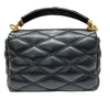 LOUIS VUITTON 路易威登 GO-14 MM M22891 單肩包/兩用手提包 皮革 黑色