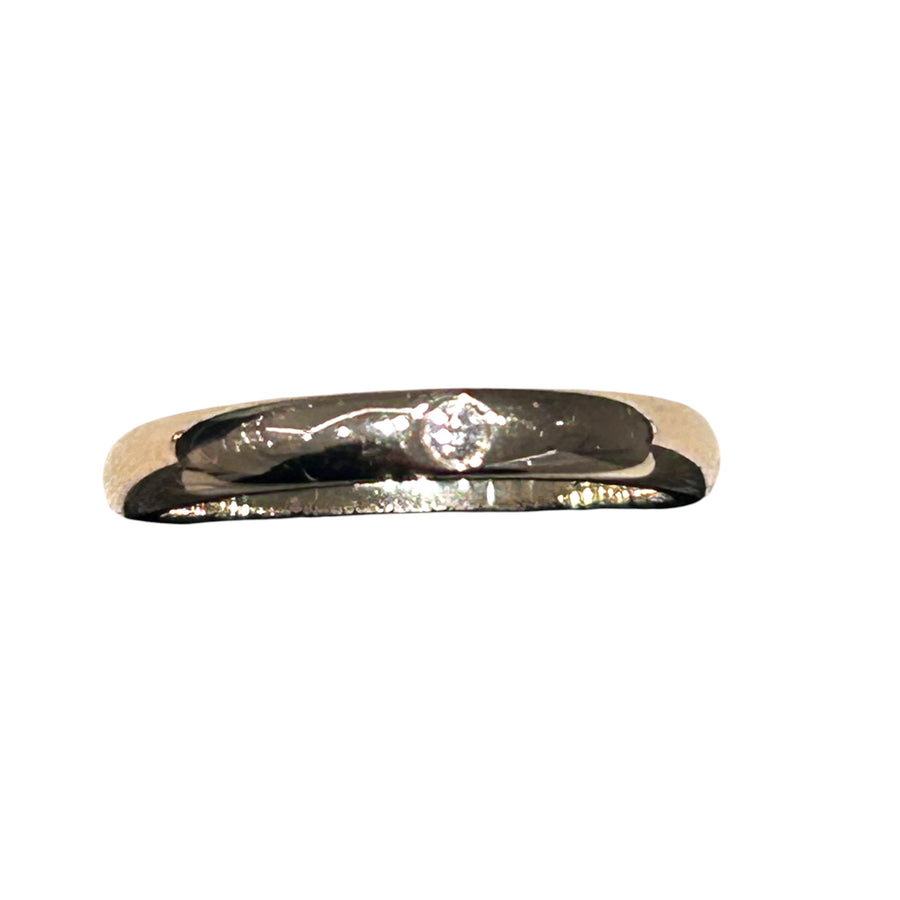 TIFFANY & CO. ELSA PERETTI 單鑽戒指 K18YG 黃K金 鑽石 SIZE 46