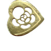CHANEL 香奈兒 COEUR PERCE CAMELIA PENDANT 吊墜