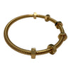 CARTIER 卡地亞 ÉCROU DE CARTIER 手鐲 K18 Au750 YG  SIZE:#16