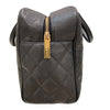CHANEL 香奈兒 A20997 MATELASSE 牛皮 保齡球 手提包 黑色
