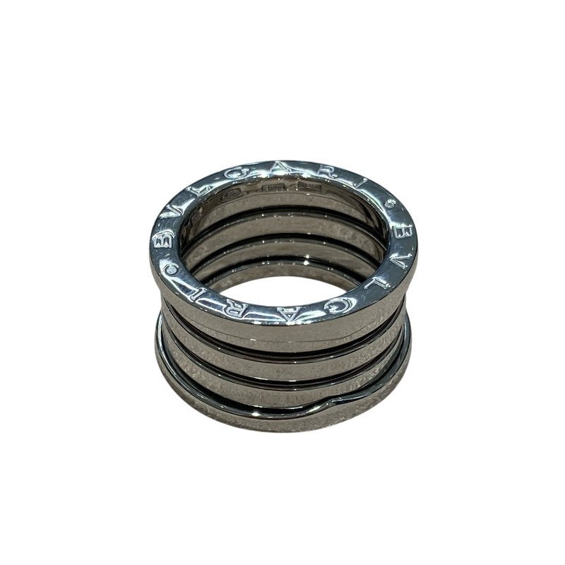 BVLGARI 寶格麗 346594 B.ZERO1 FOUR BANDS RING SIZE:51 18K 戒指 銀色 WG