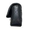 CHANEL 香奈兒 CLASSIC FLAP BAG 18 翻蓋側背包 羊皮 黑色 金釦