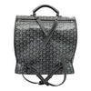 GOYARD 高雅德 Saint Léger PVC帆布 後背包 灰色 銀釦
