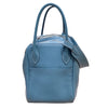 HERMES 愛馬仕  LINDY 34 TC牛皮 藍色 銀扣