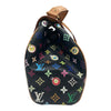 LOUIS VUITTON 路易威登 村上隆 EYE LOVE YOU 黑色 三彩 手提包