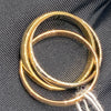 CARTIER 卡地亞 TRINITY 三環戒指 戒指 #50 6.3G AU750 YG PG WG 自訂貨號：2300046066939