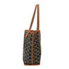 GOYARD 高雅德 ANJOU MINI 翻轉雙面 購物包 老花/棕色 銀釦