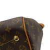 LOUIS VUITTON 路易威登 TIVOLI PM 手提包 PVC帆布 老花 棕色 金釦