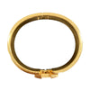 HERMES 愛馬仕  CLIC H BRACELET 琺瑯手環 白色 鍍金