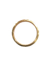TIFFANY&CO 蒂芬妮 T RING T系列戒指  K18YG  8.96g 鑽石 #63