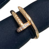 CARTIER 卡地亞 Juste un Clou CRB4094800 釘子系列 #49 戒指 18K PG 帶鑽