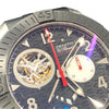 ZENITH 真力時 DEFY Classic Open El Primero 03.0531 鏤空飛返計時機械腕錶 不鏽鋼 自動上鍊 黑/銀