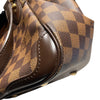 LOUIS VUITTON 路易威登 DAMIER EBENE VERONA PM 棕色 帆布 金釦