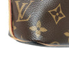 LOUIS VUITTON 路易威登 NANO NOÉ  深棕色 帆布 金扣