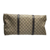 GUCCI 古馳 TOTE BAG 帆布 PVC 老花 托特包 棕色 金釦