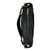 CHANEL 香奈兒 Vintage  肩背包 魚子醬牛皮 HOBO 黑色 金釦