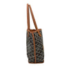 GOYARD 高雅德 ANJOU MINI 翻轉雙面 購物包 老花/棕色 銀釦