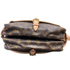LOUIS VUITTON 路易威登 Saumur 30 肩背包 馬鞍包 M42256 PVC帆布 金釦