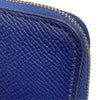 HERMES 愛馬仕 Azap Silk'In 絲巾長夾 Epsom 海軍藍