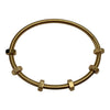 CARTIER 卡地亞 ÉCROU DE CARTIER 手鐲 K18 Au750 YG  SIZE:#16