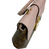 LOUIS VUITTON 路易威登 M44080 LOCKY MONOGRAM BB PVC帆布 牛皮 單肩包 老花粉色