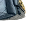 CHANEL 香奈兒 Enchained Flap Bag 小牛皮 黑色 金扣