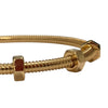CARTIER 卡地亞 ÉCROU DE CARTIER 手鐲 K18 Au750 YG  SIZE:#16
