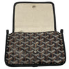 GOYARD 高雅德 PLUMET POCKET WALLET 信封斜背包 PVC帆布 黑色 銀釦