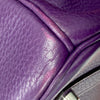 HERMES 愛馬仕 Birkin35 ☐P刻 Togo皮 紫色 銀釦