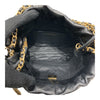 CHANEL 香奈兒 Mini 22 Bag 羊皮 黑色 金釦