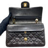 CHANEL 香奈兒 肩背包 MATELASSE 23 羊皮 黑色 金釦