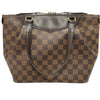 LOUIS VUITTON 路易威登 N41102 WESTMINSTER PM 托特包 PVC帆布 棋盤格 棕色 金釦