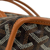 GOYARD 高雅德 ANJOU MINI 翻轉雙面 購物包 老花/棕色 銀釦
