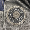 HERMES 愛馬仕 羊絨皮革拼接飛行夾克