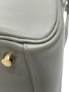 Hermès 愛馬仕 Lindy 26 灰綠 皮革 手提肩背包