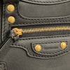 BALENCIAGA 巴黎世家 NEO CLASSIC NANO MINI機車包 牛皮 黑色 銀釦