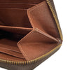 LOUIS VUITTON 路易威登 M60067 零錢包 棕色 帆布 金釦 老花