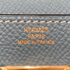 HERMES 愛馬仕 Kelly Long Wallet 🄼刻 長夾 Epsom皮 牛仔藍 金釦