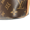 LOUIS VUITTON 路易威登 NANO NOÉ  深棕色 帆布 金扣