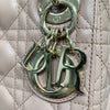 DIOR 迪奧 MINI LADY DIOR 煙粉色 皮革 淡金釦