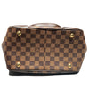 LOUIS VUITTON 路易威登 DAMIER EBENE VERONA PM 棕色 帆布 金釦