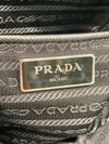 PRADA 普拉達 尼龍 後背包 VELA 1BZ039 黑色 銀釦