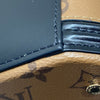 LOUIS VUITTON 路易威登 M43986 MONOGRAM REVERSE CANNES 發財桶 手提包 側背包 PVC 老花 棕色 金釦