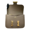 HERMES 愛馬仕 PFEUILLE CONSTANCE SLIM BICO 大象灰 金釦